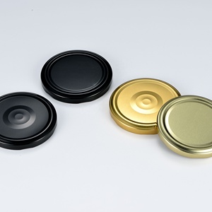 Couvre-bocaux en fer blanc de 82 mm, bouchons métalliques torsadés pour bocaux - Product Image 3