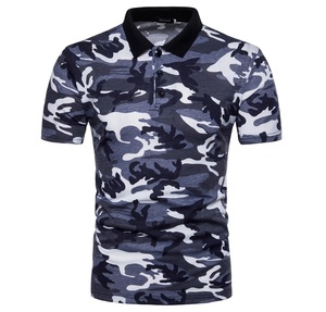 Polo de chasse avec broderie 100% coton T-shirt à manches courtes à séchage rapide col montant méthodes d'impression numérique tissu piqué - Product Image 4