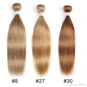 2022ผมเรมี่ผมตรงขนาด8นิ้วผมต่อแบบหยิกธรรมชาติ2x6ผมถักเปีย - Product Image 5