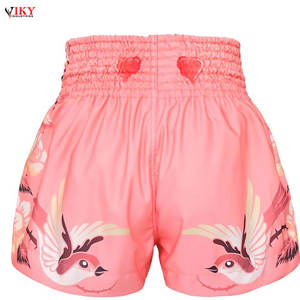 Pantalones cortos de boxeo profesionales Muay Thai para hombre, Shorts de entrenamiento de lucha tailandeses de último diseño, venta al por mayor - Product Image 4