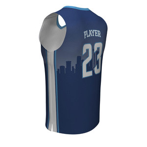 Uniforme de baloncesto para jóvenes, ropa de malla personalizada y barata, diseños personalizados con el nombre del equipo, venta al por mayor - Product Image 2