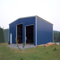 Garages métalliques galvanisés pour voitures simples et doubles
