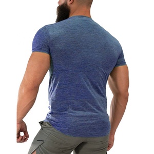 Camiseta de verano Unisex de secado rápido Slim Fit 95% algodón 5% Elastano Casual camiseta en blanco para hombres mujeres diseño de gran tamaño al por mayor - Product Image 6