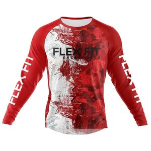 Camiseta de Motociclismo de Manga Larga Flex Fit Enterprises, Sublimada, de Secado Rápido, para Hombre, para Todas las Temporadas - Product Image 3