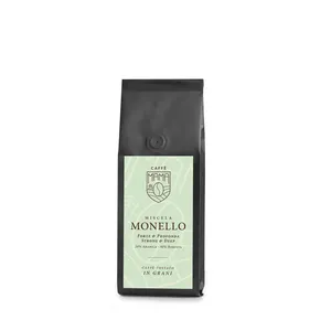 高品質イタリアンローストコーヒー豆250grプライベートラベルサービス新鮮在庫需要生産-M'Ama Monello