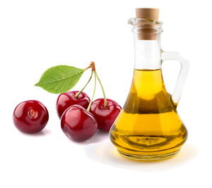 Líquido prensado en frío de aceite portador de semilla de cerezo puro y natural orgánico certificado 100% para producción cosmética a precio mayorista - Product Image 4