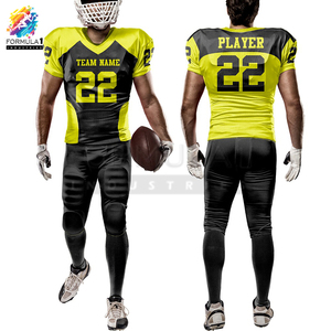 Uniforme de Fútbol Americano Deportivo de Alta Calidad, Último Modelo, Transpirable, Anti-UV, de Secado Rápido, al por Mayor - Product Image 1