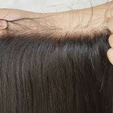 Pelucas Hechas a Mano HD, Cabello Natural Virgen Remy, Liso y Suave, Frontales de Encaje, Extensiones de Cabello Humano para Colorear, Longitud de 14 a 24 Pulgadas, Hechas a Máquina - Product Image 5