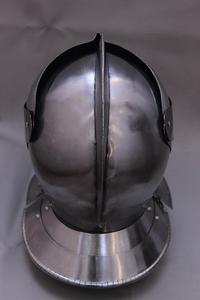 Casque d'armure médiévale Knight Close Armet, casque d'armure portable, couleur argent, provenant d'un fournisseur indien - Product Image 6