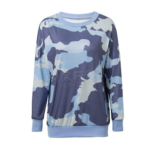 OEM personalizado al por mayor mejor calidad mujeres sudaderas más nuevo estilo casual mujeres impreso sudadera - Product Image 1