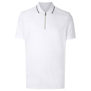 Polo de calidad superior para hombre, ajuste Regular, 3 botones, cuello cerrado, Material elástico de tacto suave, polos cómodos - Product Image 6