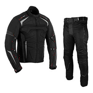 Combinaison de course en polyester personnalisée, respirante, imperméable et coupe-vent unisexe de grande taille pour motocyclette une et deux pièces - Product Image 1