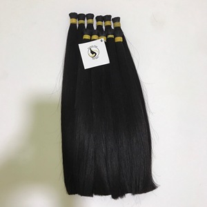 Venta al por mayor de cabello humano de grado Remy con cutícula alineada directamente de proveedor de cabello de templo virgen crudo sin procesar de Vietnam - Product Image 1