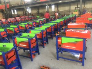 La trilladora DE MAÍZ máquina de doble rodillo <span class=keywords><strong>amarillo</strong></span> acero azul, traje de Color - Product Image 5