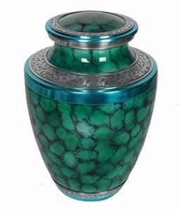 Revestimientos de plata Urna blanca para adultos Estilo americano elegante para cenizas humanas - Product Image 5