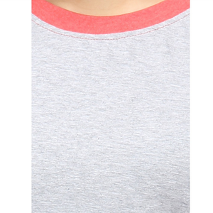 Camiseta raglán con logotipo personalizado para mujer, ropa lisa en blanco, 100% algodón, para mujer, venta al por mayor - Product Image 6