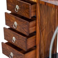 Table console personnalisée, mobilier moderne pour salon, bois de palissandre massif, console en bois d'acajou, fournisseur OEM de haute qualité, vente en gros