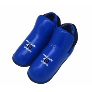 Protège-pieds semi-contact pour karaté, taekwondo, kickboxing, chaussures en cuir véritable/cuir artificiel, options personnalisables PS # 909 - Product Image 2