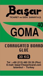 Pegamento de cartón corrugado de alta eficiencia GOMA40 Adhesivo y sellador de embalaje a base de almidón - Product Image 2