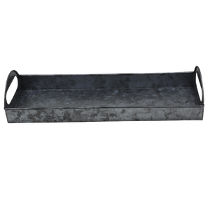 Bandeja de servicio rectangular galvanizada Oxodise Acabado Plato y plato de gran tamaño para vajilla Hecho a mano personalizado - Product Image 1