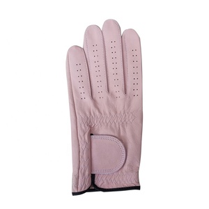 Gants de golf pour homme en cuir de cabretta de mouton blanc de qualité supérieure, respirants, avec logo personnalisé, en cuir souple, vente en gros - Product Image 5