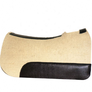Manaal-sillín de fieltro Premium para caballo, de cuero genuino, para el trabajo, diseño clásico - Product Image 4