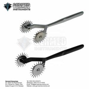 Herramienta de Simulación Neurológica para Pruebas Sensoriales de Diagnóstico Médico, Rueda de Wartenberg de Doble Fila, 2 Cabezas - Product Image 2