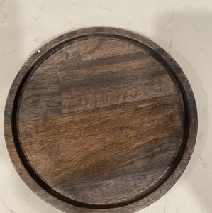 Soporte para tartas de madera y vidrio de alta calidad, soporte de almacenamiento para tartas de 1 nivel - Product Image 5