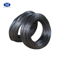 Fil de ligature recuit noir personnalisé de 1,0 mm, 1,24 mm, calibre 16 (BWG16, BWG18) pour la construction