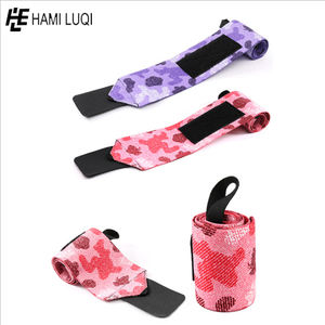 Muñequeras de impresión personalizadas de alta calidad Unisex Fitness Essentials para el deporte al por mayor pulseras de entrenamiento de gimnasio con logotipo personalizado - Product Image 2