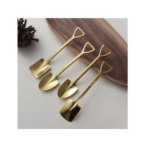 Ensemble de couverts de qualité supérieure en acier inoxydable, trois pièces, couleur argent et or, ustensiles de cuisine à prix bas - Product Image 6