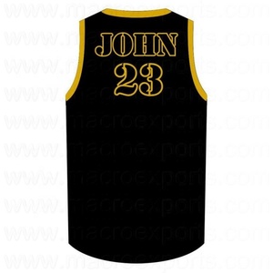 Tenues de basket-ball personnalisées bon marché, respirantes, à séchage rapide, tailles plus grandes disponibles, design de sublimation personnalisé, unisexe pour l'équipe - Product Image 3