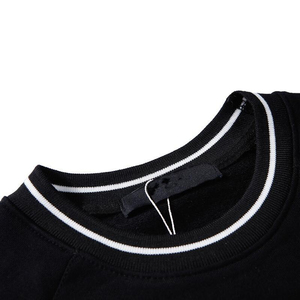 OEM Sservice High Quality Lounge Organic Cotton Knitted <b>Sweat</b> <b>Set</b> Women Casual Oversized Pullover Sweatshirt - Product Image 5
