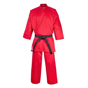 Martial Arts Karate <b>Elastic</b> Drawstring Uniform for Kids Adult Lightweight Student Gi with Free <b>Belt</b> - Product Image 2