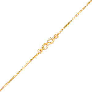 Link Chain Infinity Zircon <b>Charm</b> <b>Bracelet</b> Handmade Wholesale Turkish 925 Sterling <b>Silver</b> Jewelry - Product Image 3