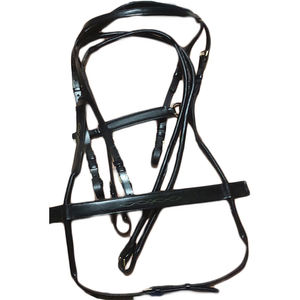 VENDRE Micklem Pressure LEATHER Bridles Brown IN DOLLAR 9 full cob Shetland - Product Image 2
