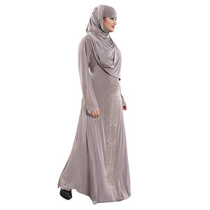 Abaya — robe musulmane à manches longues, pour femmes, tenue de bal, vente en gros - Product Image 2