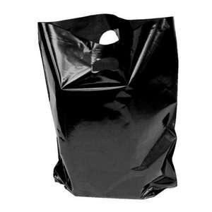 Bolsas de embalaje personalizadas HDPE troqueladas y bolsas con logotipo personalizado bolsas de plástico para compras y embalaje - Product Image 1