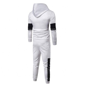 Nueva moda gran oferta ropa de invierno personalizada hombres chándales más vendidos estilo único logotipo privado impreso hombres algodón polar chándal - Product Image 4