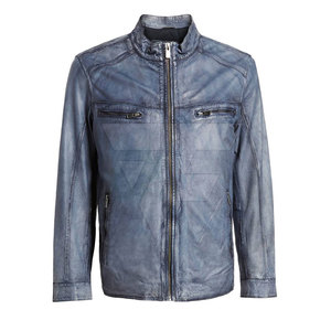 Custom Genuine <b>Leather</b> <b>Jacket</b> Men <b>Real</b> Lambskin Cowhide Biker Motorcycle <b>Leather</b> <b>Jackets</b> Wholesale - Product Image 1