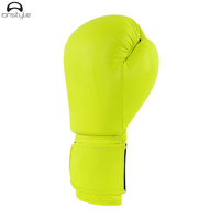 Gants de boxe MMA en cuir véritable de haute qualité avec logo de marque personnalisé, lacés, antibactériens, imperméables, antidérapants, vente en gros