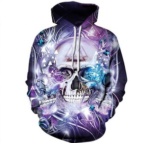 Vente en gros Sweats à capuche personnalisés pour homme en molleton à motif solide Sweatshirts de teinture surdimensionnés imprimés en sublimation 3D pour l'hiver - Product Image 5