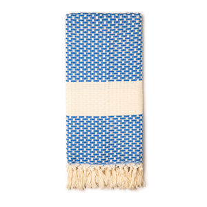 ขายส่งผ้าขนหนูตุรกีผ้าฝ้าย100% ผ้าขนหนูชายหาดมรกต - Product Image 3