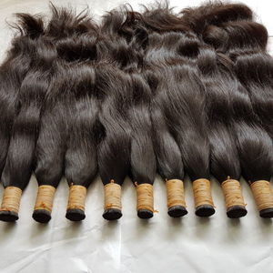 Vente en gros en vrac Extensions de cheveux Remy brésiliens vierges 100% Cheveux raides noirs naturels disponibles en 20 28 8 pouces - Product Image 1