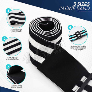 Banda de resistencia de tela para entrenamiento, banda de resistencia para Fitness, venta al por mayor - Product Image 4