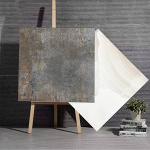 Venta al por mayor de baldosas de porcelana de aspecto de cuero resistente compuesto de calidad de 1200x1200mm para proyectos gubernamentales. - Product Image 4