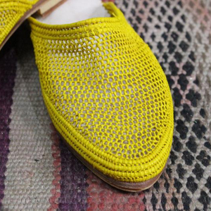 Zapatos Rafia Hechos a Mano, Felicidad Hecha a Mano - Product Image 1