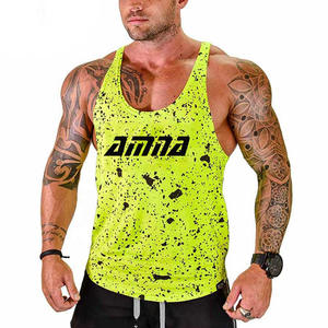 Gilets de gymnastique pour hommes, vente en gros, vestes de Fitness sans couture - Product Image 3