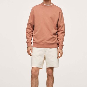 Bella Canvas Sudadera Pullover Relaxed Fit Manga larga hombres Camisas sin capucha sudadera térmica - Product Image 6