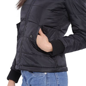Slim Fit Women Puffer Jackets Zipper Jackets for Women in Full Sleeve Quilted Puffer Jackets for Sale - Product Image 5